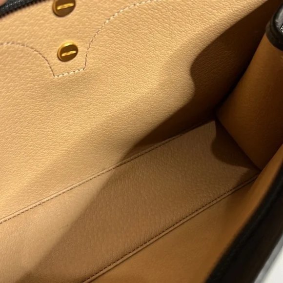 CHRISTIAN DIOR VINTAGE BLACK MONOGRAM CANVAS CLUTCH - Picture 6 of 16